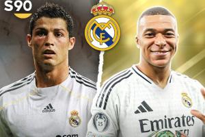 C罗皇马首秀赛季33球，姆巴佩皇马首秀赛季已28球&未完待续