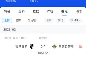 西媒：贝蒂斯毕包皇社均不满72小时踢2场，巴萨之后赛程也将如此
