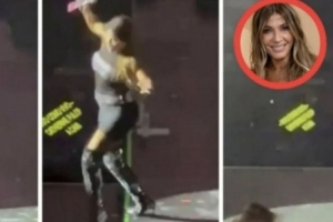 罗体：迪巴拉的岳母在参加演唱会时从舞台上摔下来，幸无大碍