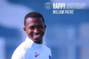 巴黎官方祝帕乔24岁生日快乐，去年4000万欧加盟已斩获5冠