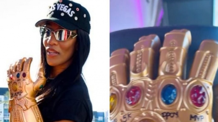 四年三冠！阿贾戴无限手套参加夺冠游行 同年DPOY+MVP+FMVP！