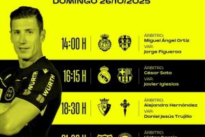 索托执法明天国家德比！上次执法皇马3-2巴萨，卢宁门线悬案