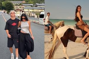 甜蜜姐弟恋21岁加维晒照为23岁女友庆生，女友甜蜜互动❤️