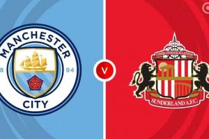 曼城vs桑德兰首发出炉！