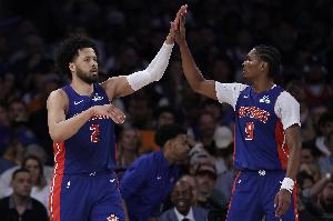 球队七人得分上双！活塞主帅：这就是我们每晚力求达成的目标