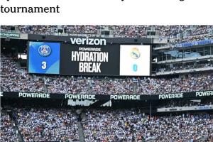 世界杯新增上下半场强制补水，TA：FIFA把世界杯比赛分成了四节