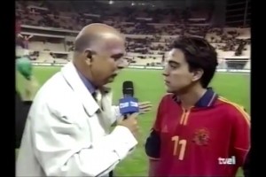 20岁的哈维接受采访！这小伙子球踢的不错，人长的也是真帅啊！