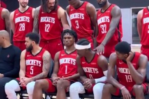 火箭队新赛季阵容前瞻！火箭臂展怪兽来袭，内线制霸...