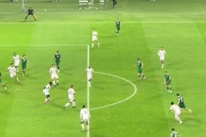 阿拉伯杯叙利亚锋王赫里宾禁区外爆射绝平卡塔尔